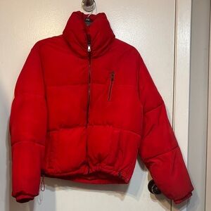 Red Puffer Jacket